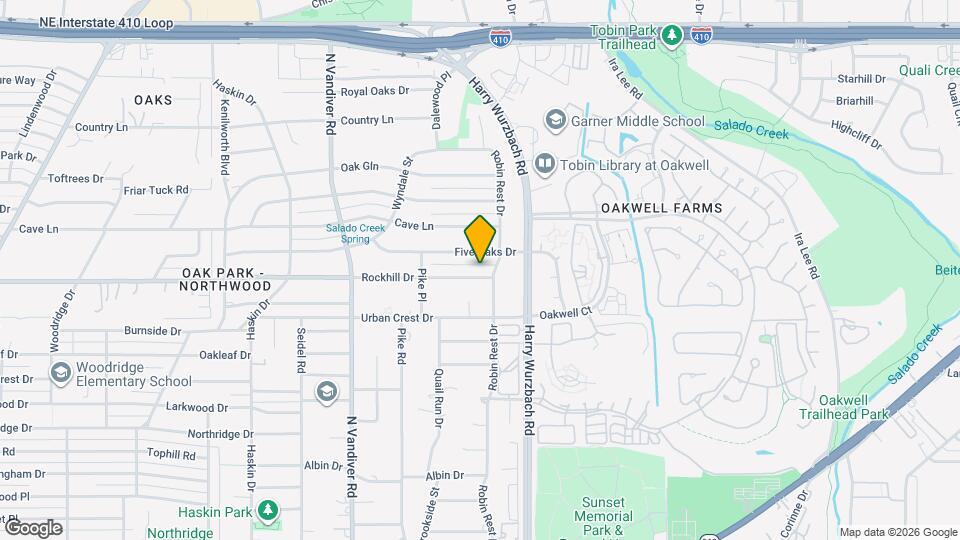 635 Rockhill Dr Map and Location Details