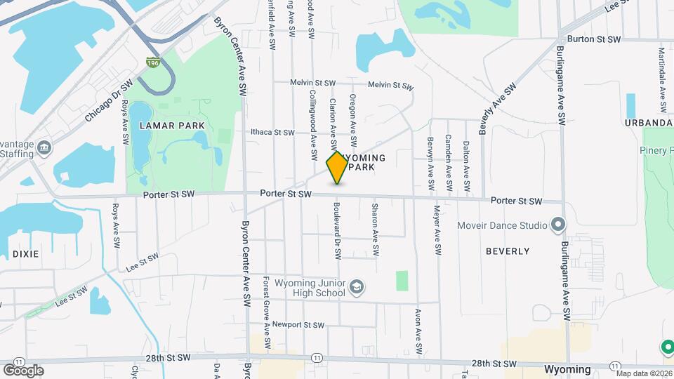 2203 Porter St SW Map and Location Details