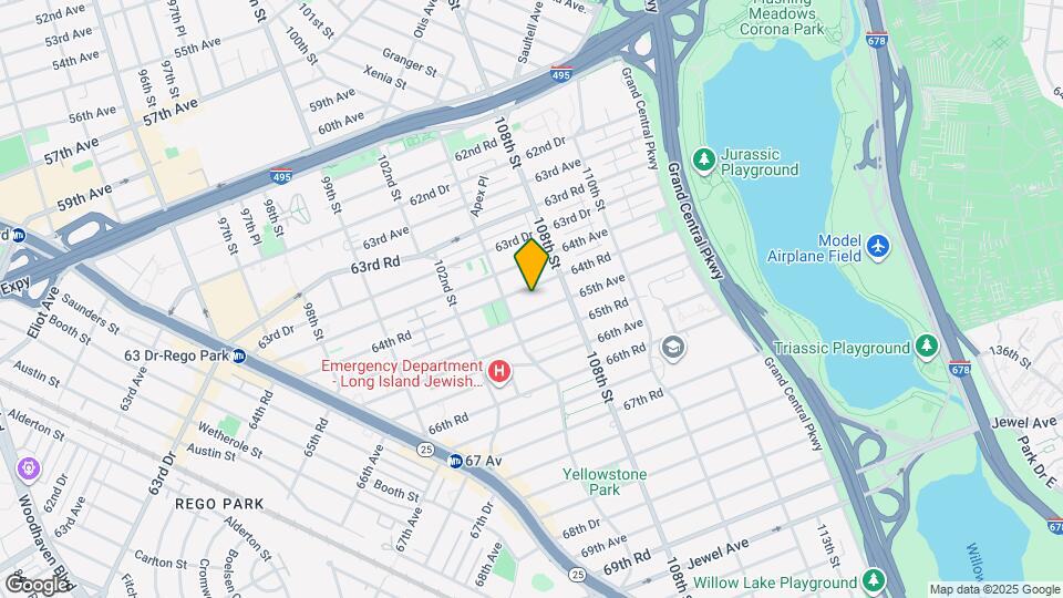 64-35-35 Yellowstone Blvd Map and Location Details