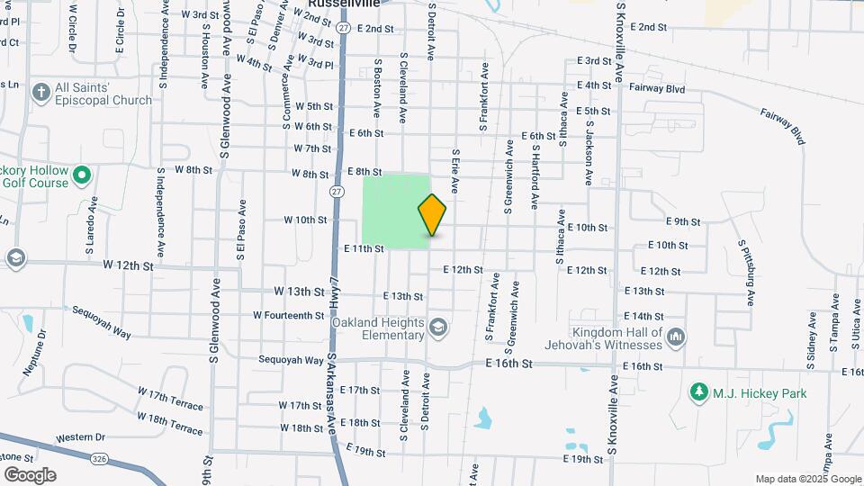 401 E 11th St Map and Location Details