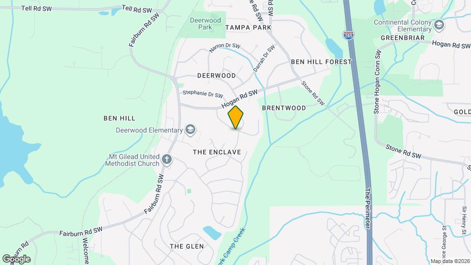 3071 Dawson Ln SW Map and Location Details