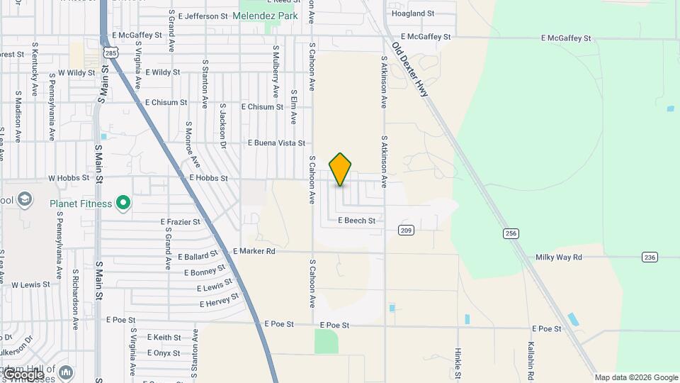 1604 S Holland Dr Map and Location Details
