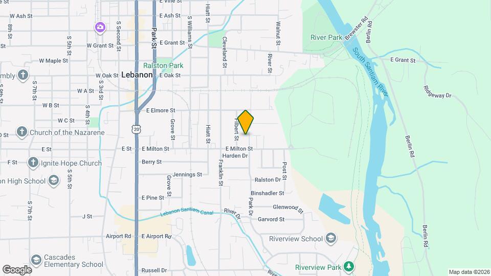 677 E Milton St Map and Location Details