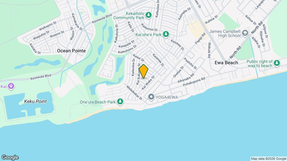 91-1011-1011 Kailea St Map and Location Details