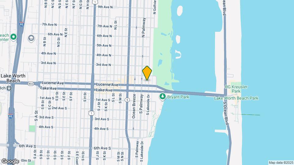 111 N Lakeside Dr Map and Location Details