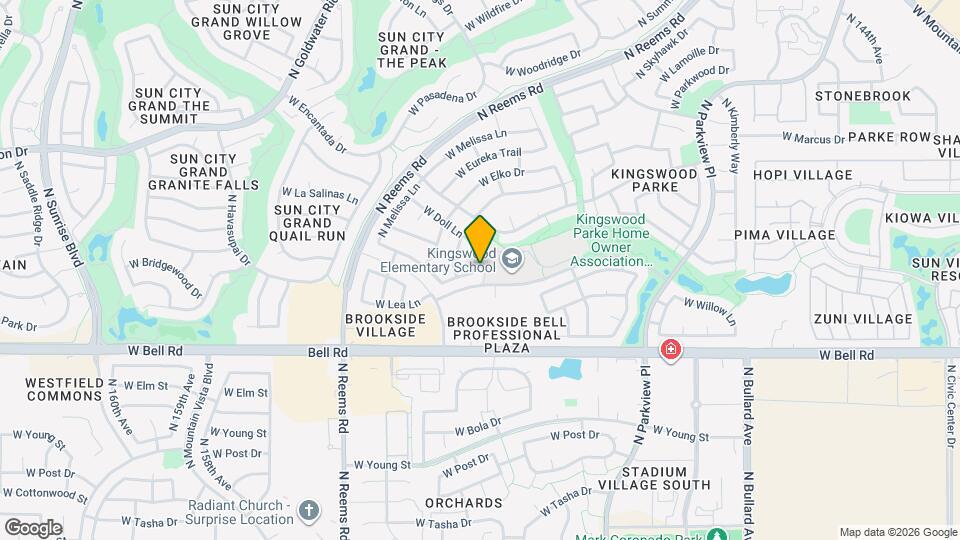 17205 N Chance Dr Mapa y Detalles de la Ubicación
