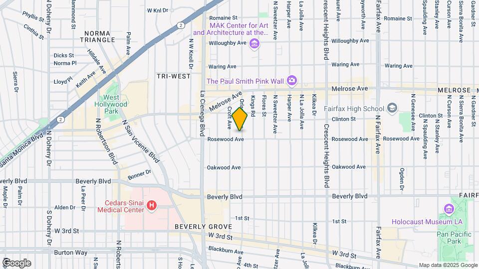 509 N Orlando Ave Map and Location Details
