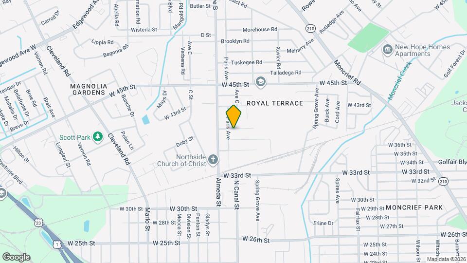 2178 W 41st St Map and Location Details