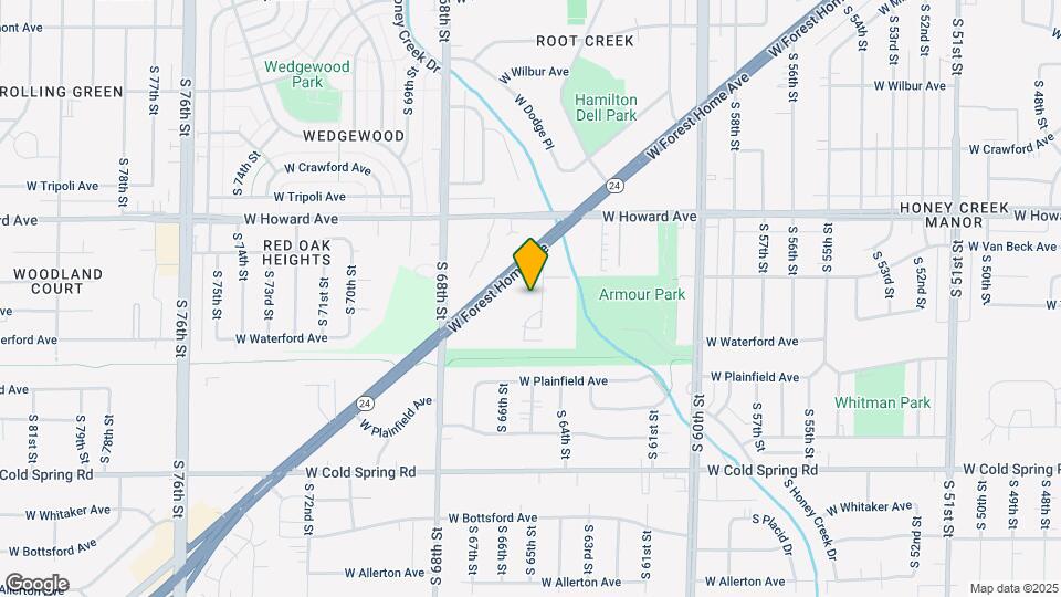4025 S 65th St Map and Location Details