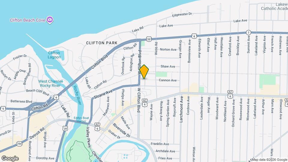 17843 Cannon Ave Map and Location Details