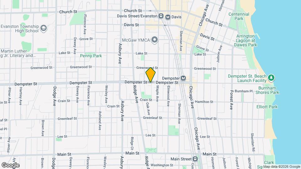 1016 Dempster St, Unit J06P Mapa y Detalles de la Ubicación