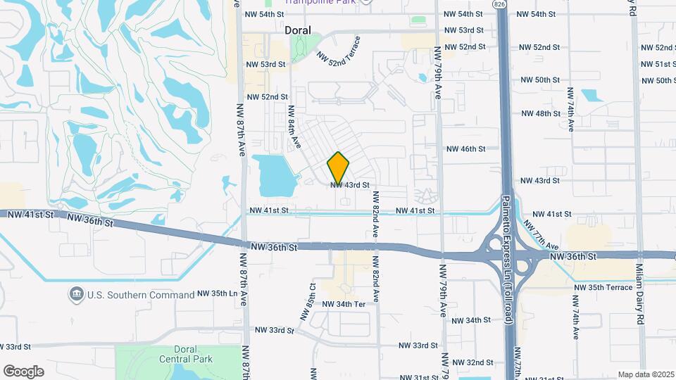 4293 NW 83rd Path Map and Location Details