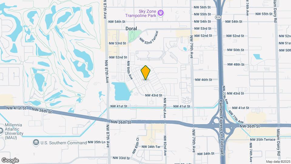 4641 NW 83rd Pkwy Map and Location Details