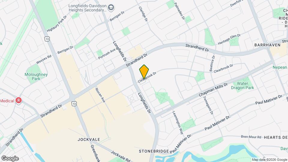 488 Clearbrook Dr Map and Location Details