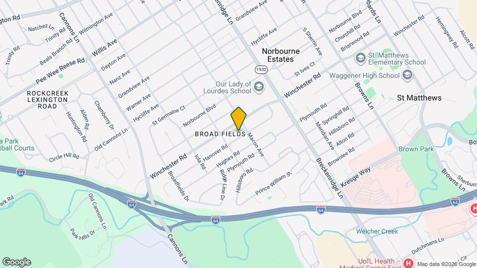 3609 Hanover Rd Map and Location Details