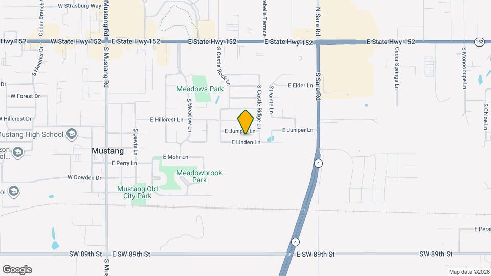 609 E Linden Ln Map and Location Details