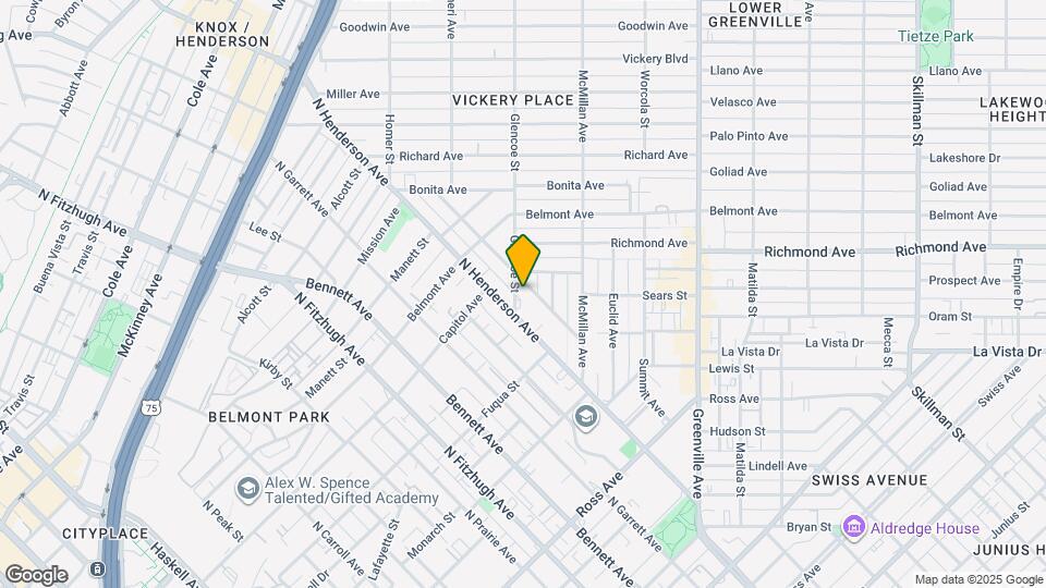 2231 Madera St Map and Location Details