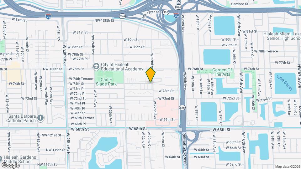 2212 W 74th St Map and Location Details