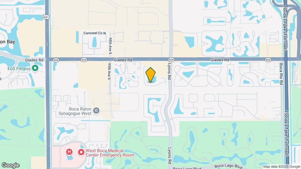 9075 Pine Springs Dr Map and Location Details