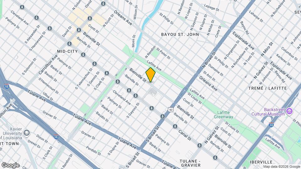 3010-3010 Bienville St Map and Location Details