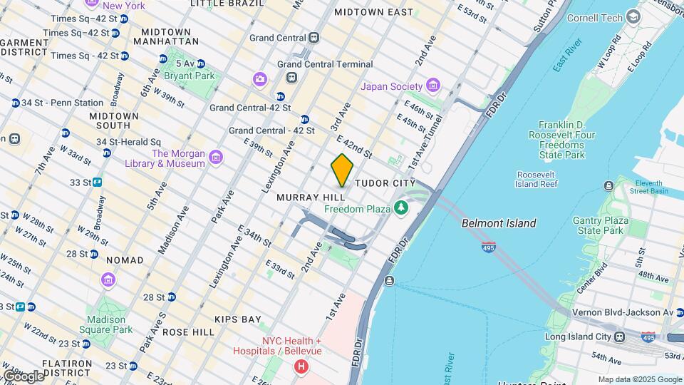255 East 39th Street Map and Location Details