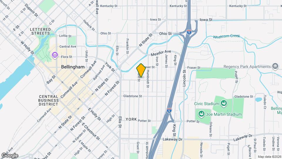 511 York St Map and Location Details