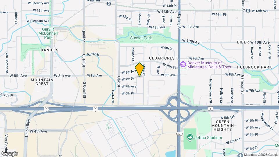 730 Moore St Map and Location Details