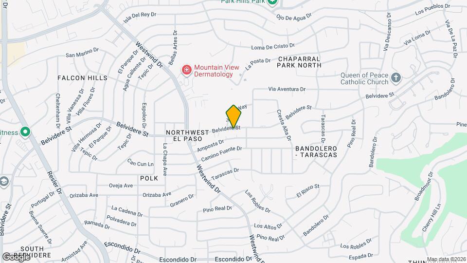 6511 Amposta Dr Map and Location Details