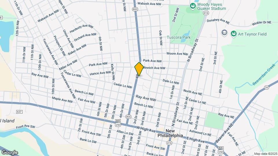369 4th St NW Map and Location Details