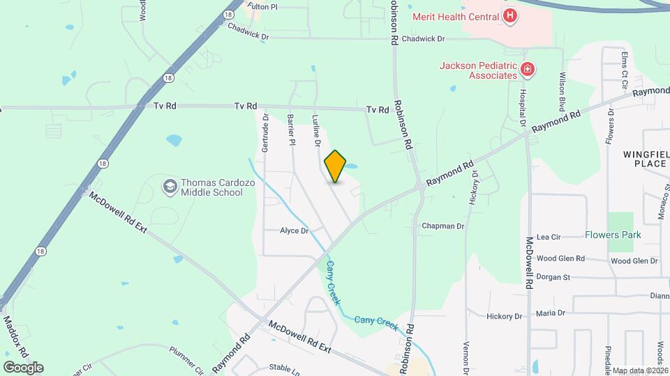 5136 Lurline Dr Map and Location Details