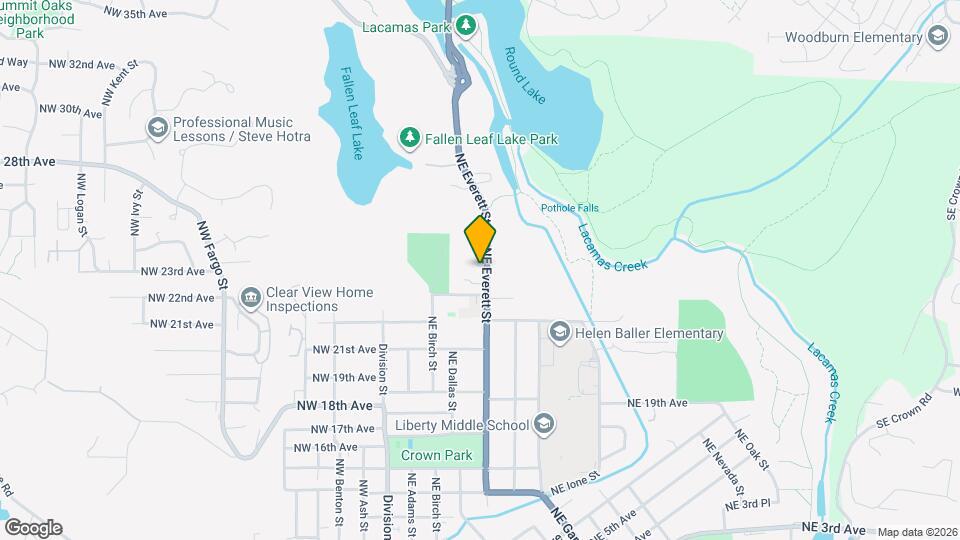 2401 NE Everett St Map and Location Details