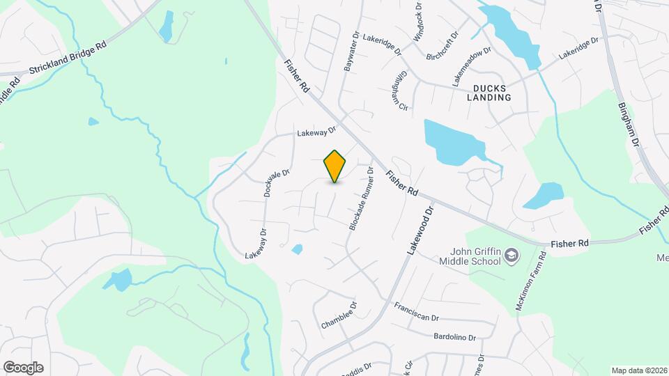 2804 Deepwater Ct Map and Location Details