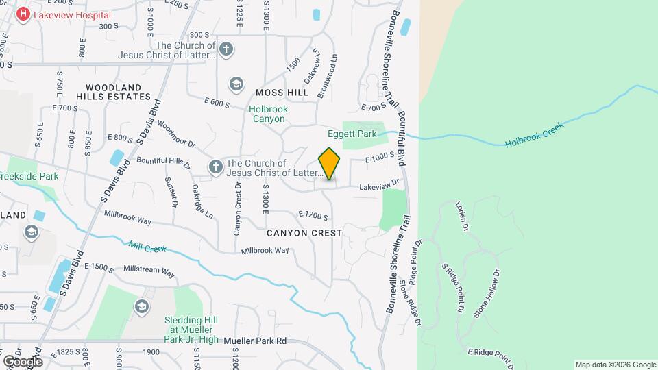 1511 Lakeview Dr Map and Location Details