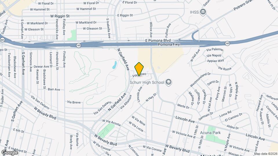 2733 Via Paseo Map and Location Details