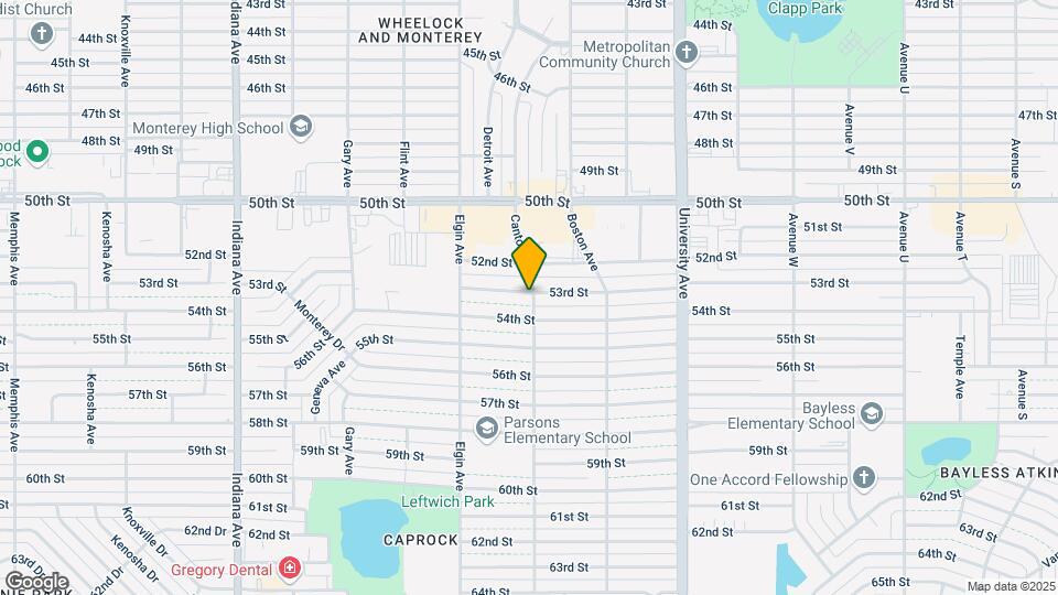 2801 53rd St Map and Location Details