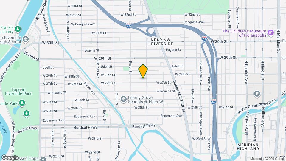918 W 27th St Map and Location Details