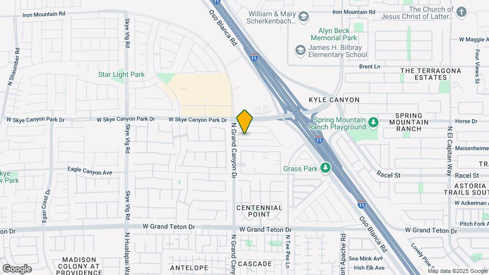 9526 Grandview Spring Ave Map and Location Details