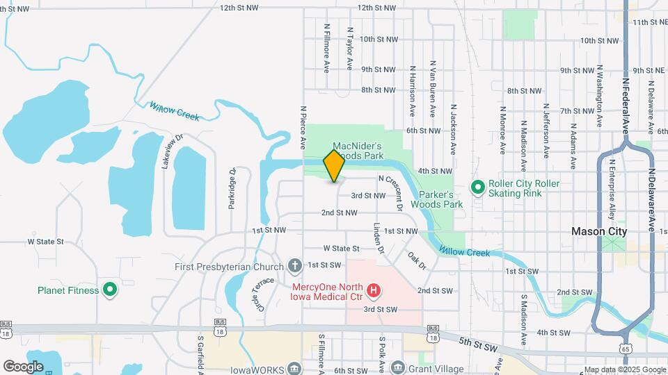 310 N Taylor Ave Map and Location Details