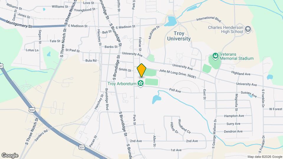 830 Folmar St Map and Location Details