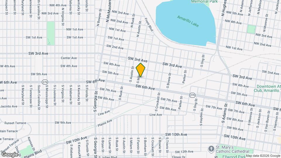 503 S Milam St Map and Location Details