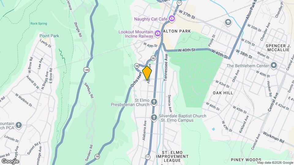 4207 Alabama Ave Map and Location Details