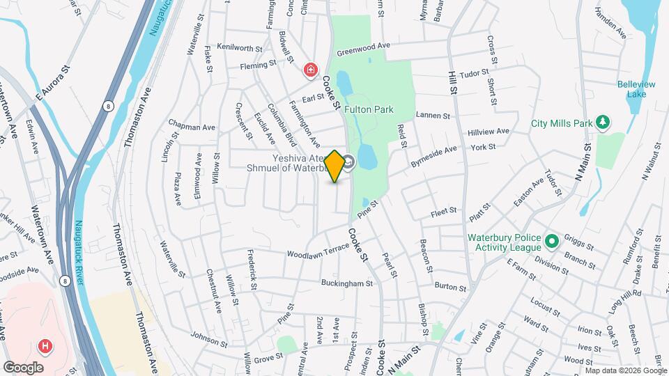 55 Clifton Ave Map and Location Details