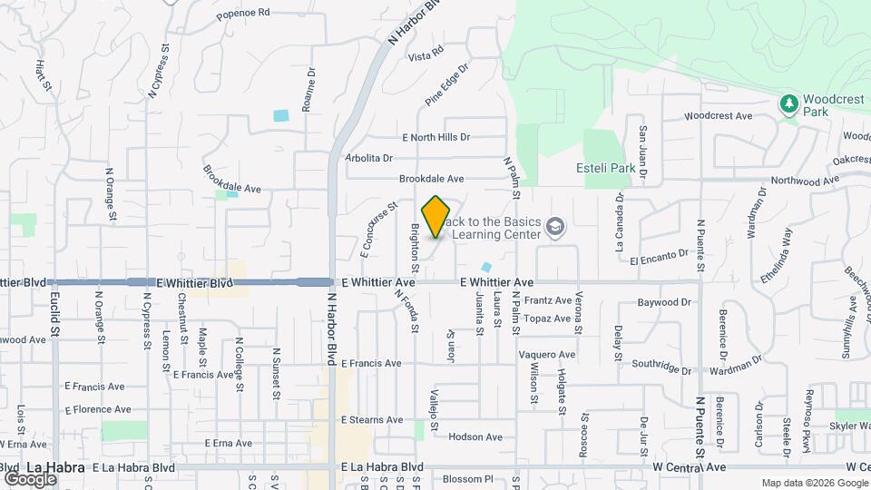 921 Nantucket St Map and Location Details