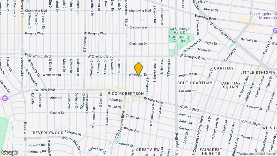 1111 S Shenandoah St Map and Location Details