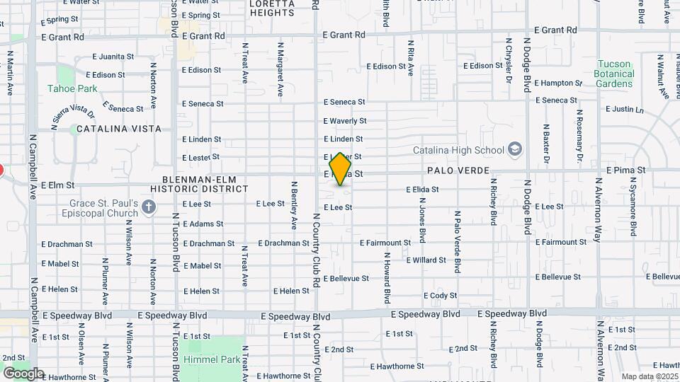 1625 N Camilla Blvd Mapa y Detalles de la Ubicación