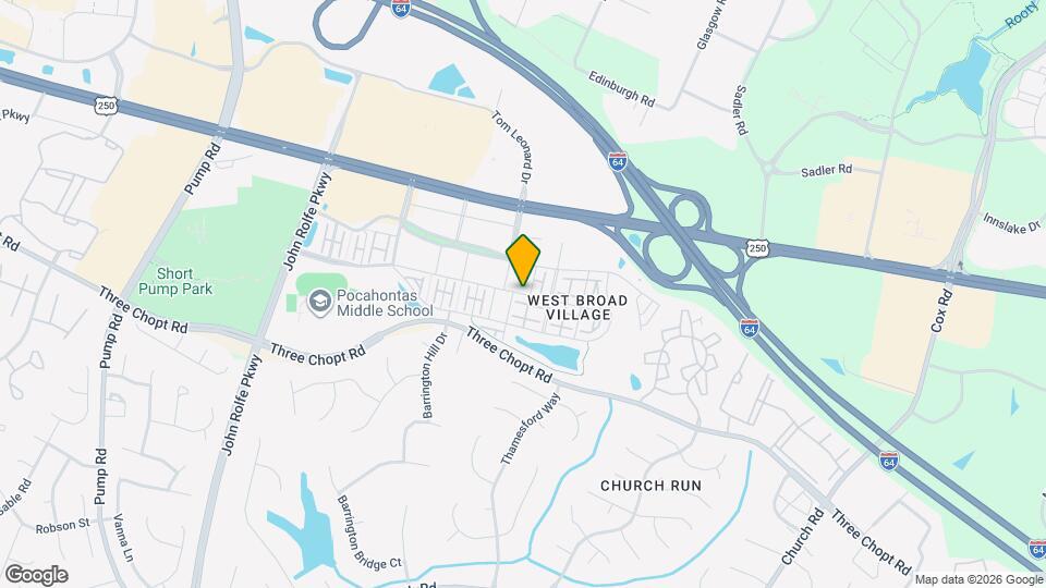 2109 Liesfeld Parkway Map and Location Details
