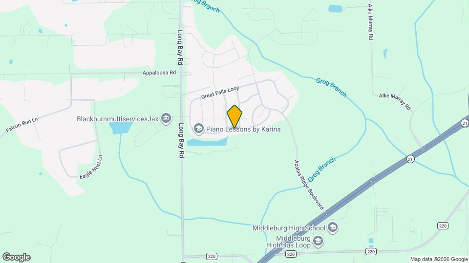 4196 Great Falls Loop Mapa y Detalles de la Ubicación