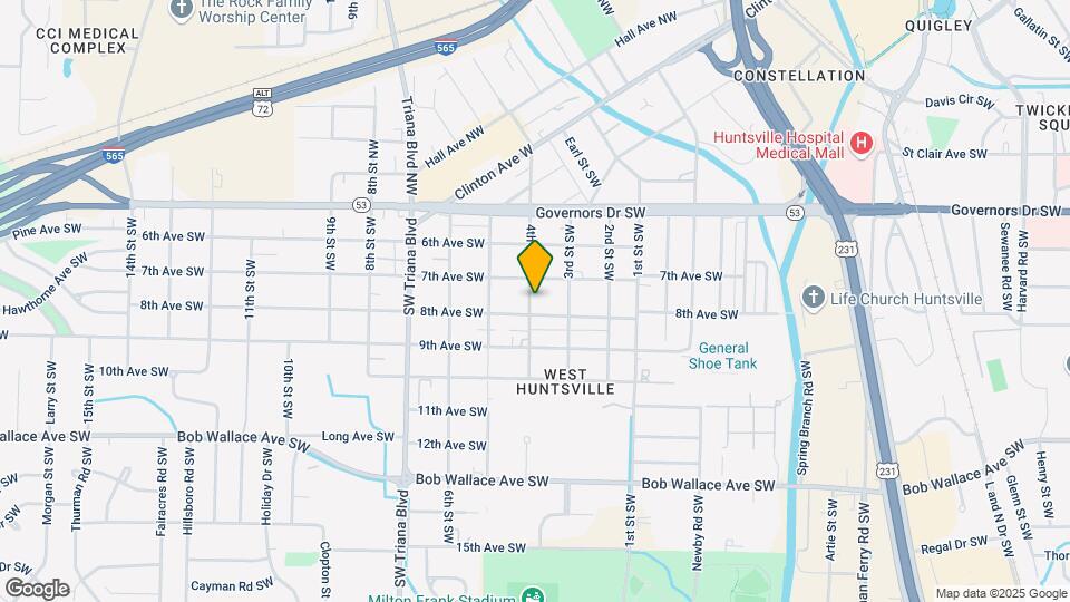 2207 4th St SW Map and Location Details