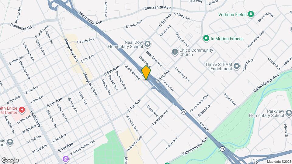 1126 Sheridan Ave Map and Location Details