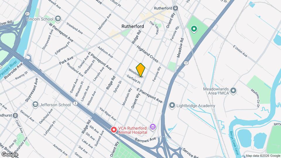 300 NJ-17 Map and Location Details